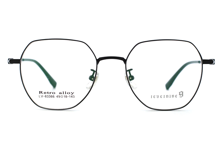 Montures de lunettes en métal en gros 83366