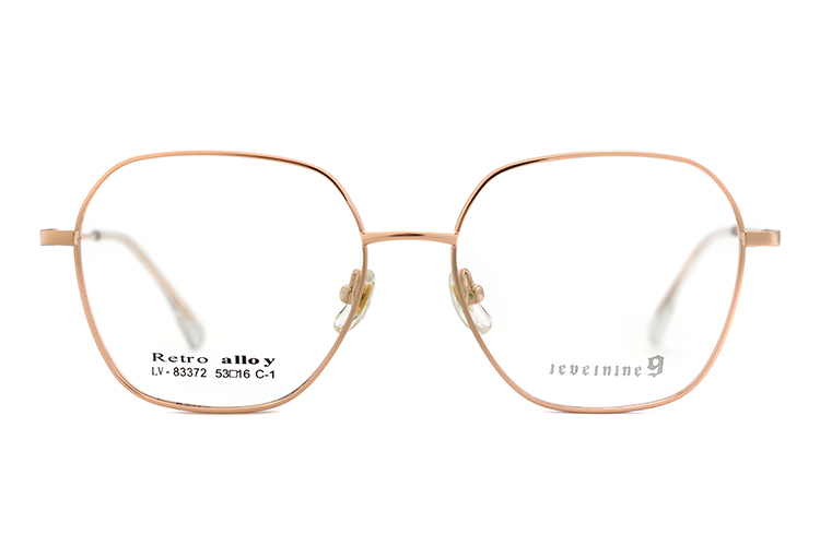 Montures de lunettes en métal en gros 83372