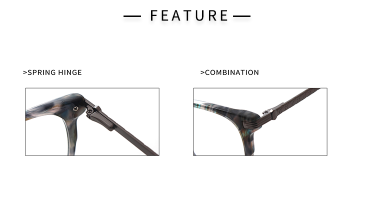 Monture Optique Carr&eacute;e - D&eacute;tails