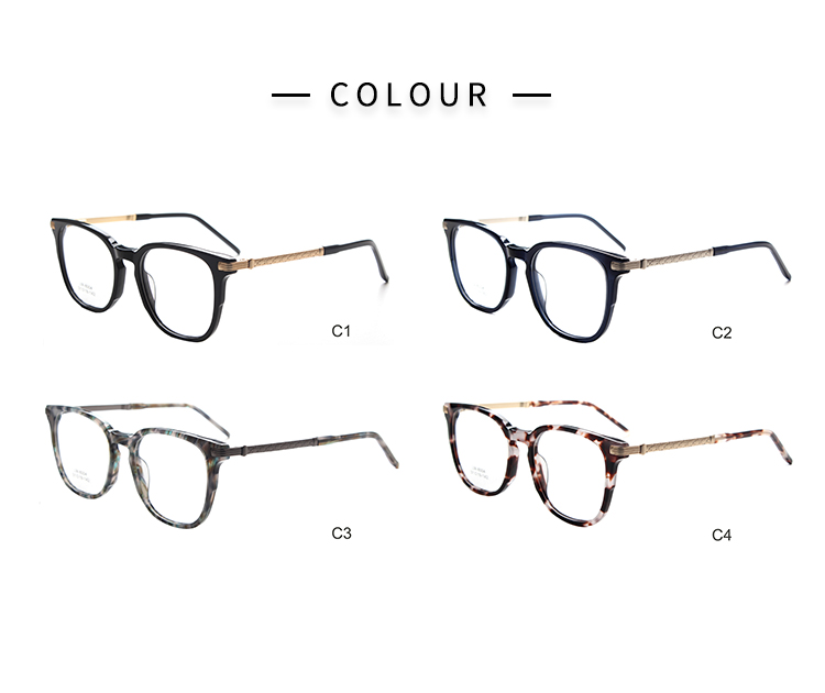 Monture Optique Carr&eacute;e - Couleur