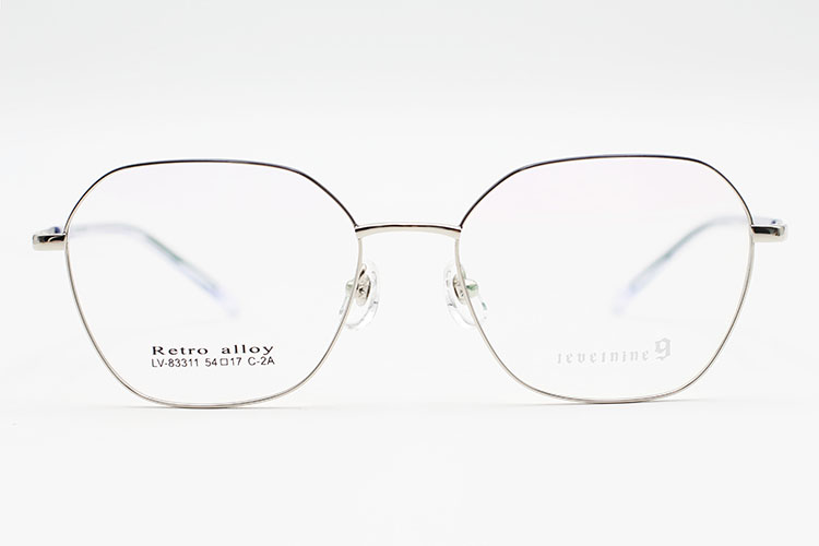 Montures de lunettes en métal en gros 83311