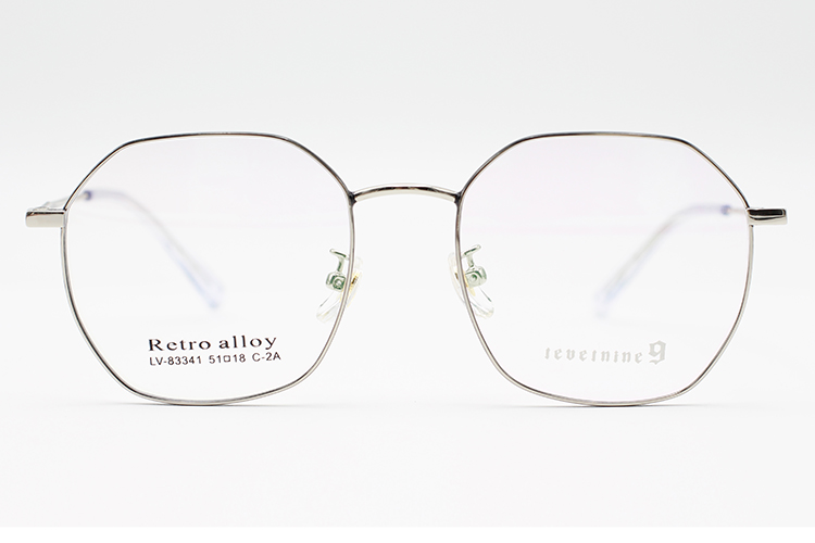 Montures de lunettes en métal en gros 83341