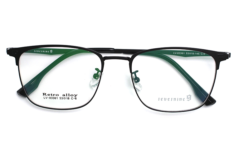 Montures de lunettes rectangulaires