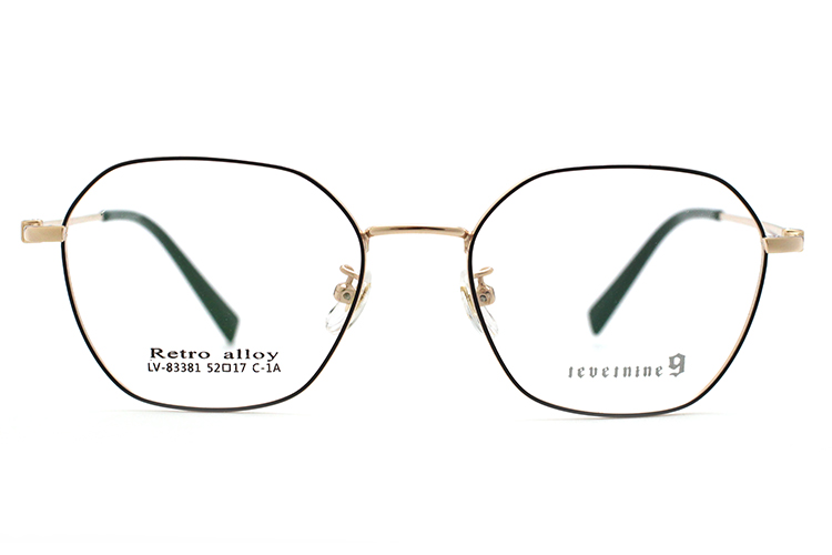 Montures de lunettes en métal en gros 83381