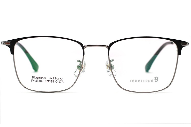 Montures de lunettes en métal en gros 83389