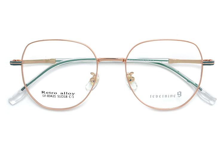 Montures Optiques Tendance -Or