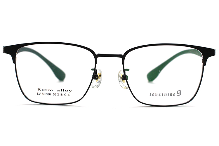 Montures de lunettes en métal en gros 83386