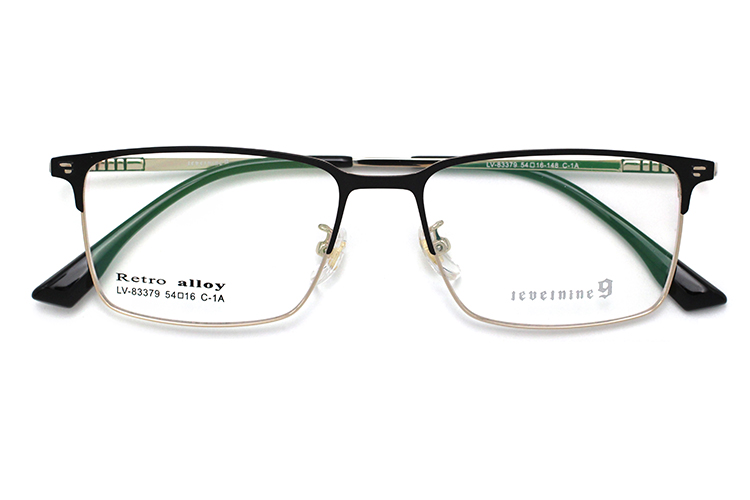 Montures de lunettes en métal en gros 83379