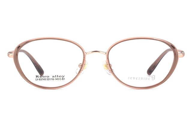 Montures de lunettes en métal Levelnine en gros 83745