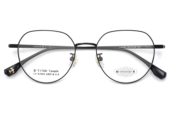 Montures de lunettes en titane en gros 87095