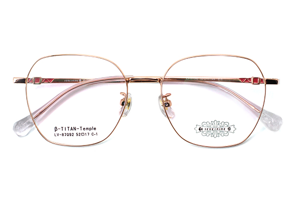 Montures de lunettes en titane en gros 87092