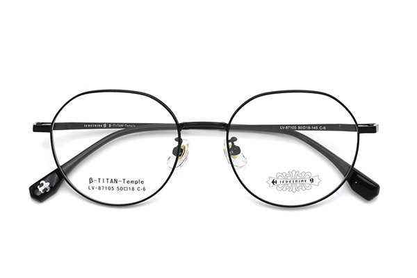 Montures de lunettes en titane en gros 87105