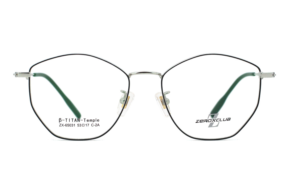 Montures de lunettes en titane en gros 65031