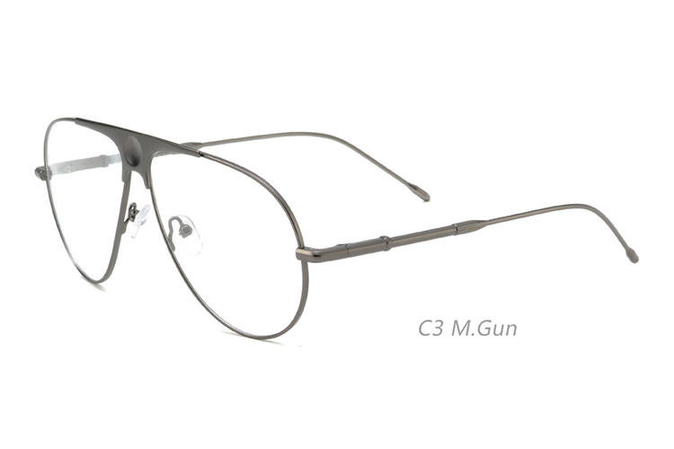 Montures de lunettes en métal en gros 4684