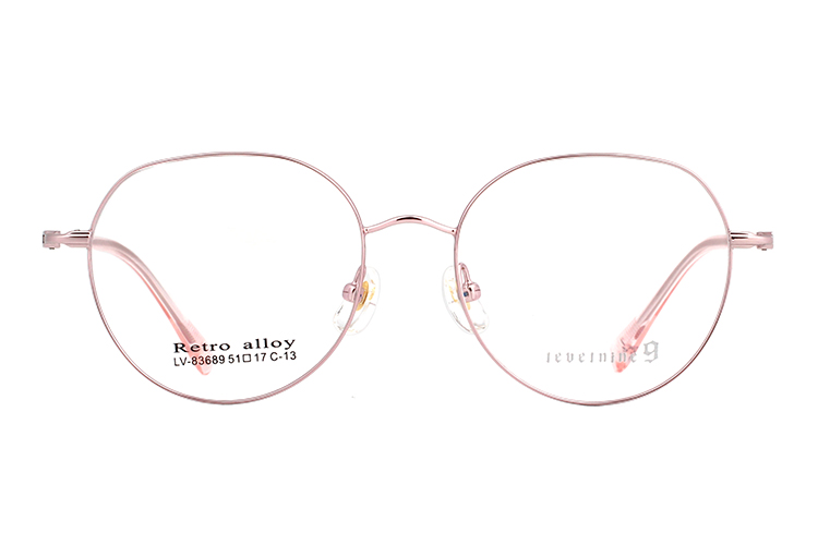 Montures de lunettes en métal en gros 83689