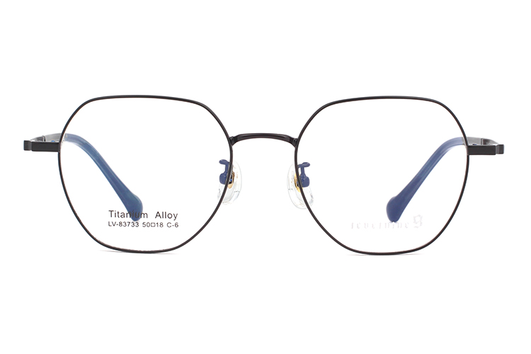 Montures de lunettes en métal en gros 83733