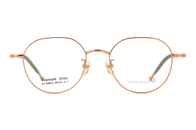 Lunettes à monture ronde en métal LevelNine 83633