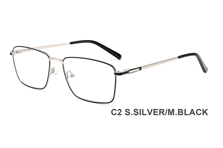 Montures de lunettes en métal en gros H8346A