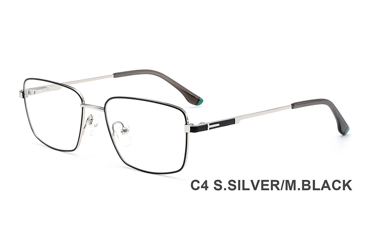 Montures de lunettes en métal en gros H8338A