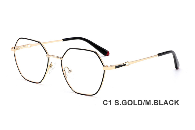 Montures de lunettes en métal en gros H8332A