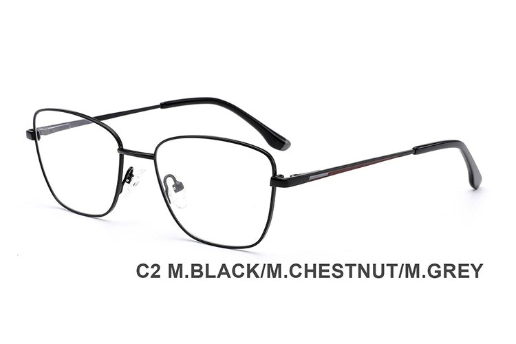 Montures de lunettes en métal en gros H8335B