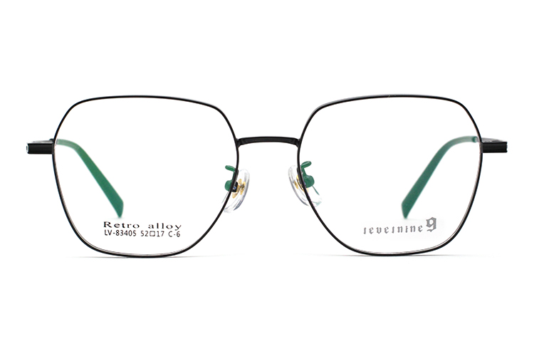 Montures de lunettes en métal en gros 83405