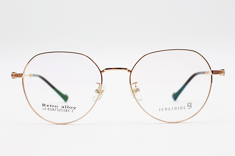 Montures de lunettes en métal en gros 83267