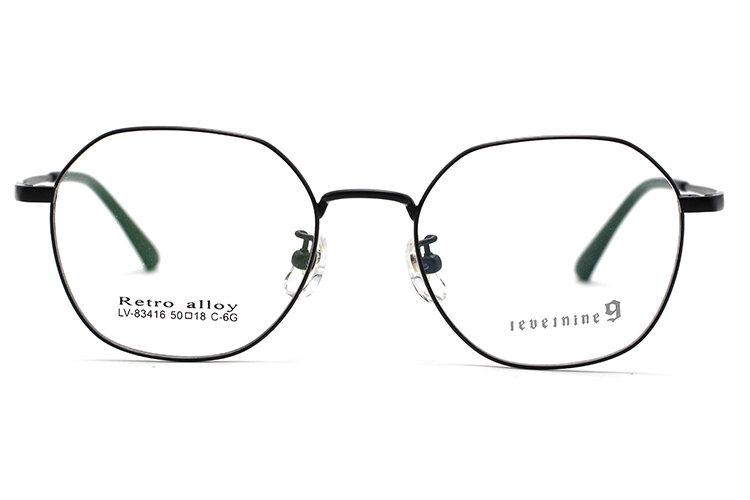 Montures de lunettes en métal en gros 83416