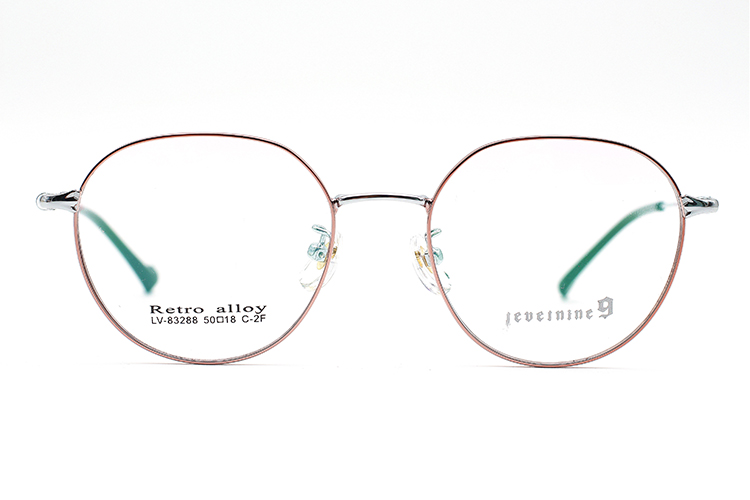 Montures de lunettes en métal en gros 83288