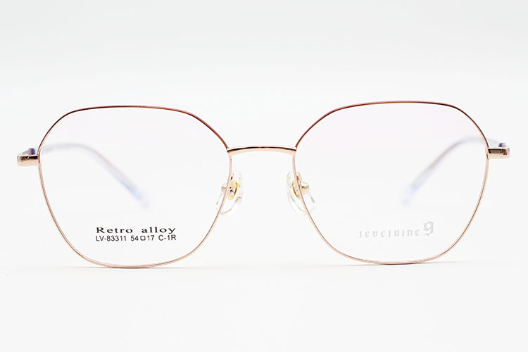 Montures de lunettes en métal en gros 83311