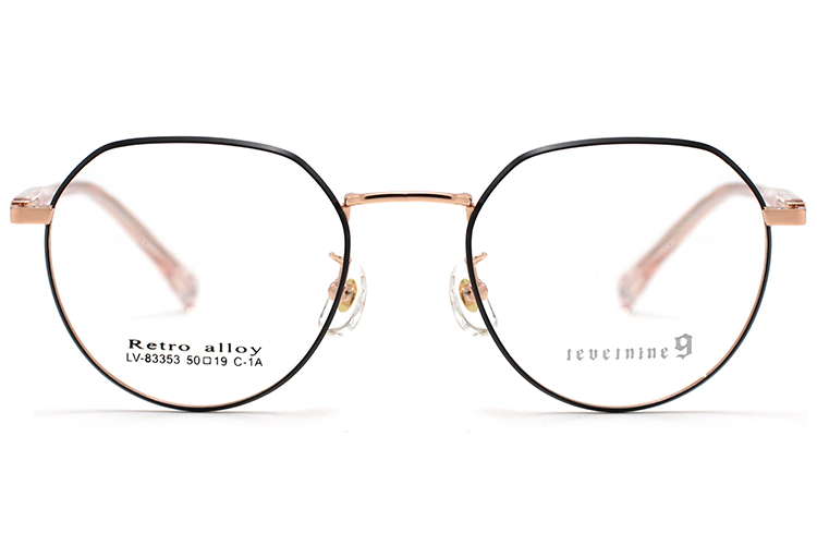 Montures de lunettes en métal en gros 83353