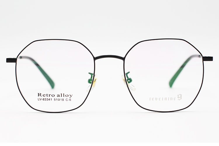 Montures de lunettes en métal en gros 83341