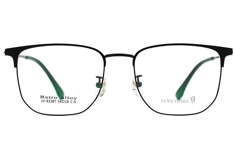 Montures de lunettes en métal en gros 83387