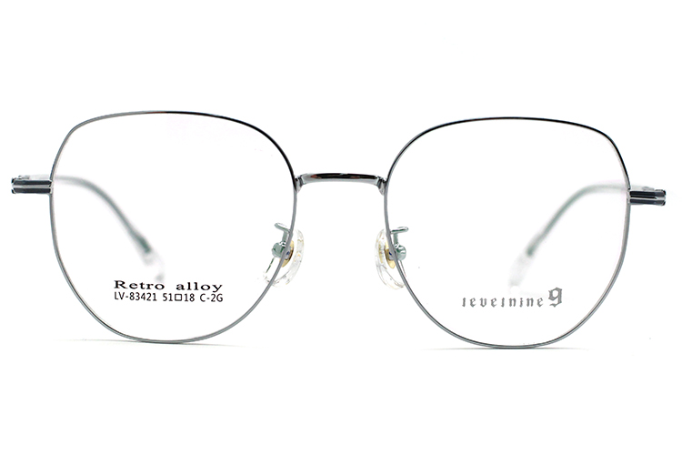 Montures de lunettes en métal, vente en gros, 83421