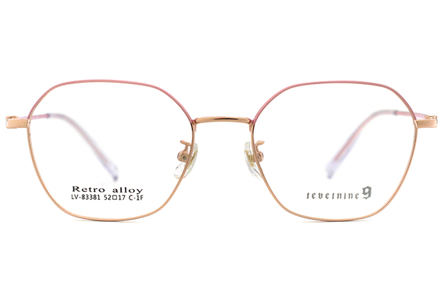 Montures de lunettes en métal en gros 83381