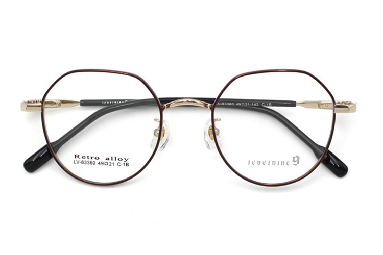 Lunettes en m&eacute;tal - Rouge