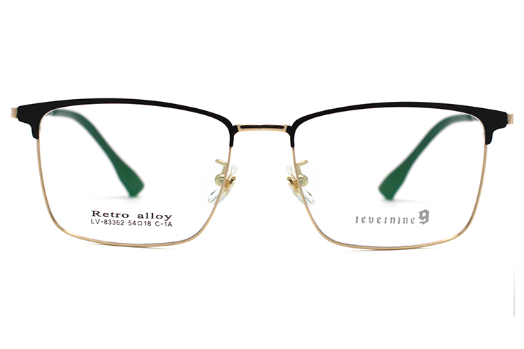 Montures de lunettes en métal en gros 83362