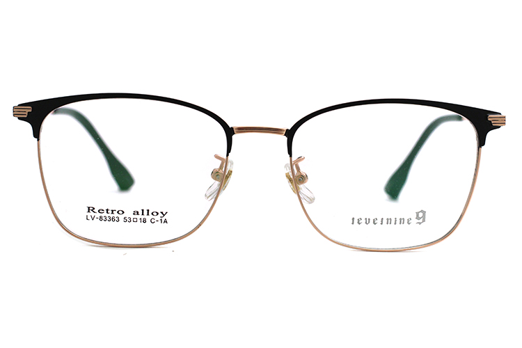 Montures de lunettes en métal en gros 83363