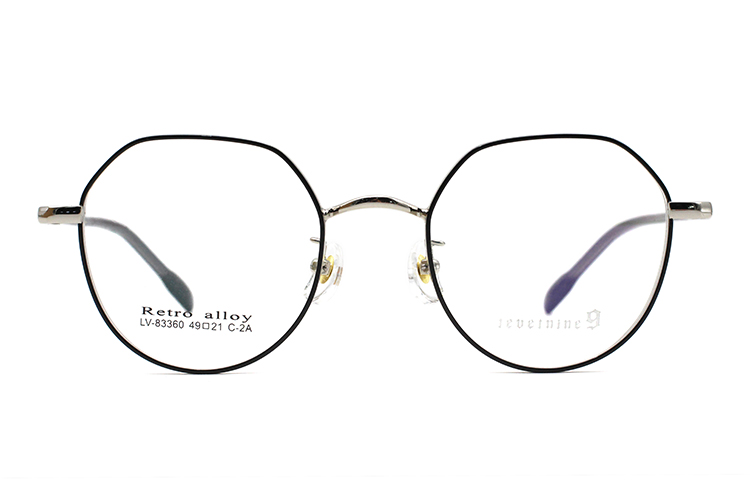 Montures de lunettes en métal, vente en gros, 83360