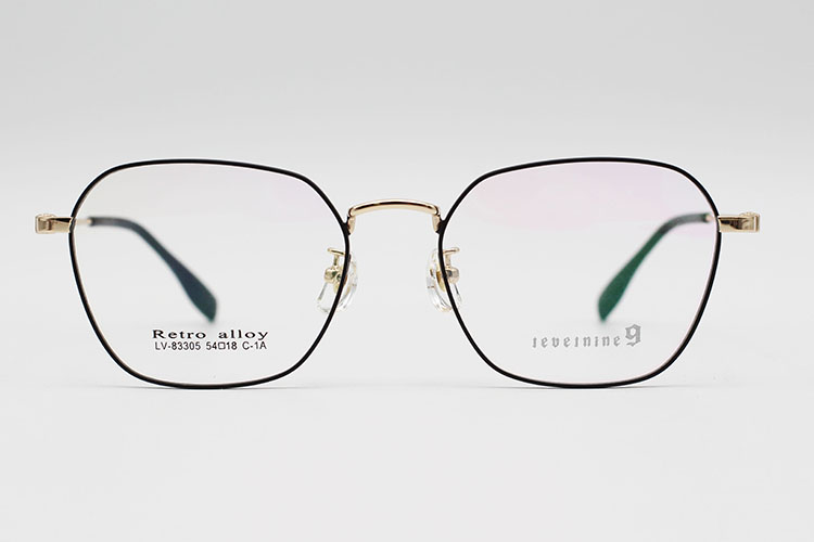 Montures de lunettes en métal en gros 83305