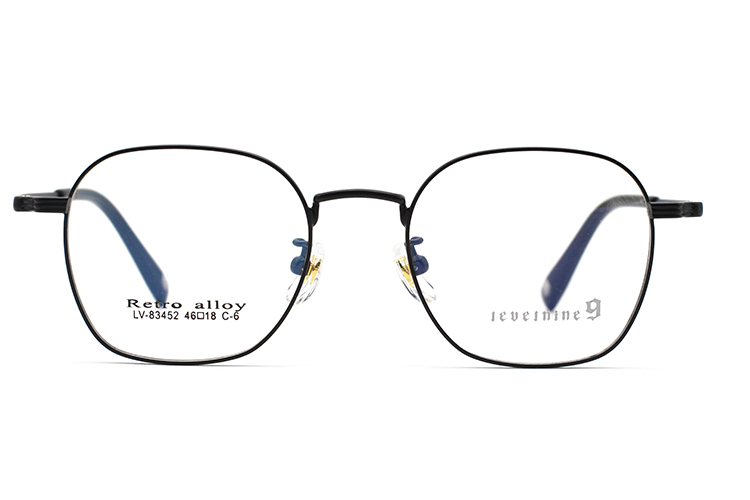 Montures de lunettes en métal en gros 83452