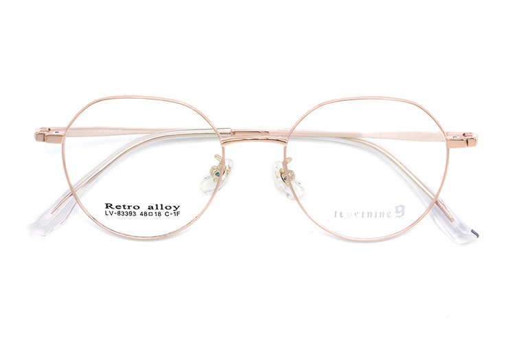 Montures de lunettes pour hommes - Or rose