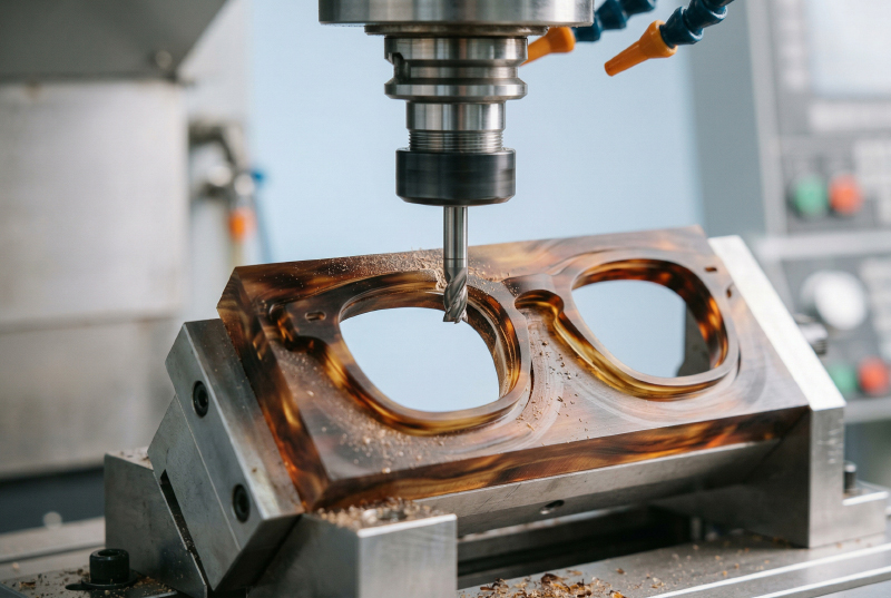 Fabrication de montures de lunettes en acétate sur mesure-—-OEM-&-ODM