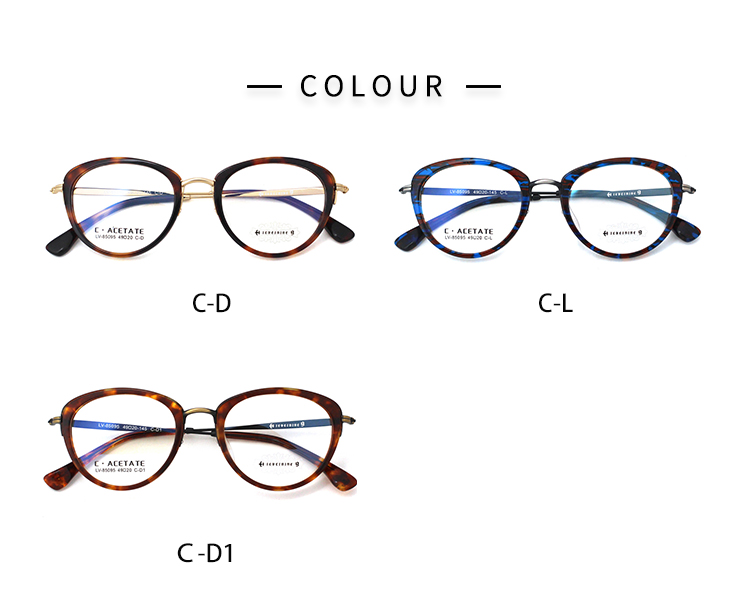 Lunettes de cr&eacute;ateur œil de chat Frames_color 
