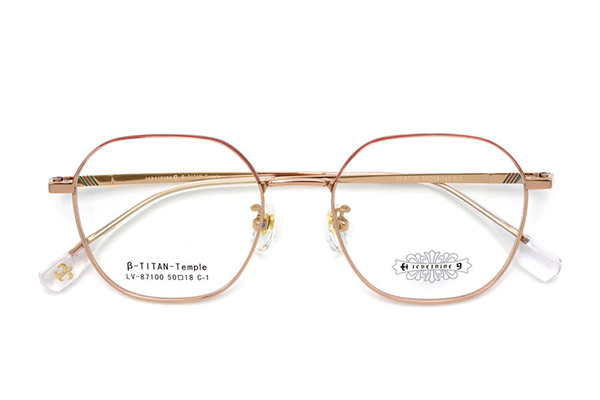 Montures de lunettes en titane en gros 87100