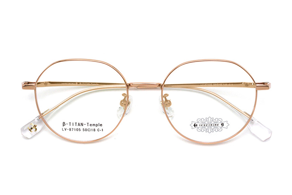 Montures de lunettes en titane en gros 87105