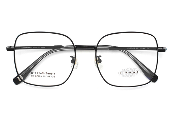 Montures de lunettes légères en titane 87109