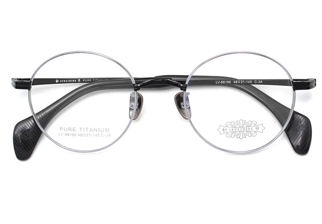 Montures de lunettes en titane en gros 88196