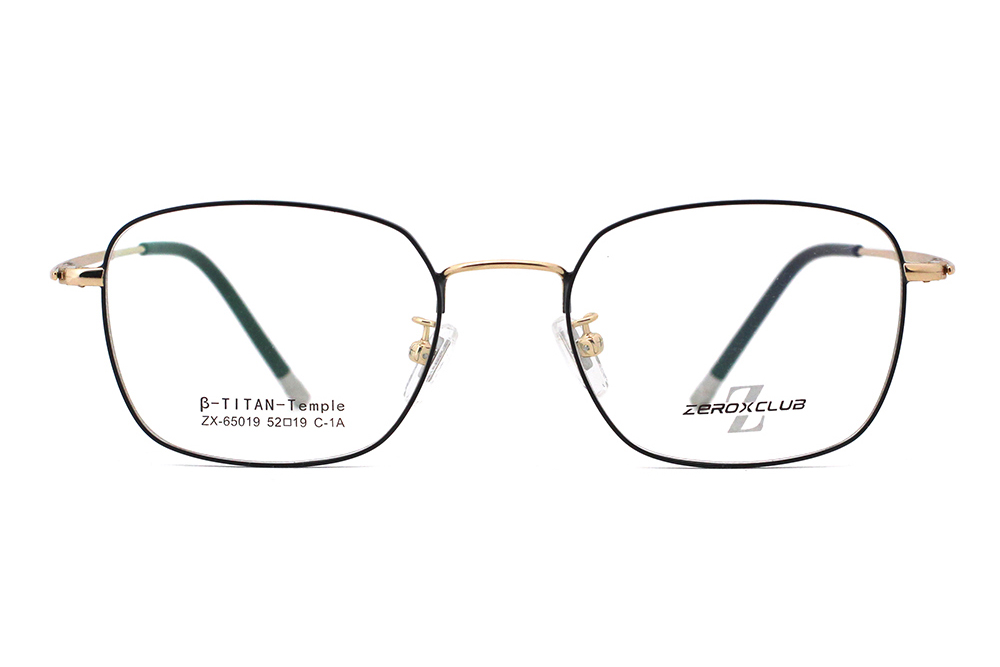 Monture de lunettes en titane en gros 65019