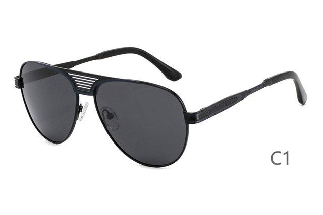 Lunettes de soleil en métal-6297